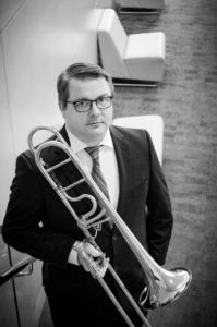 Orchestra Musician Ben Osborne, Trombone